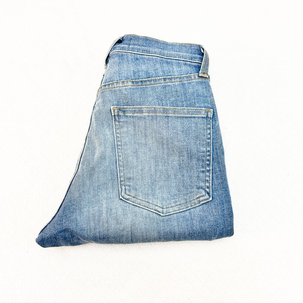 Veronica Beard Carly Kick Flare High Rise Lakeshore Denim Jeans Size 26